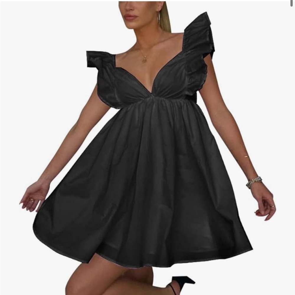 New Black Mini Dress